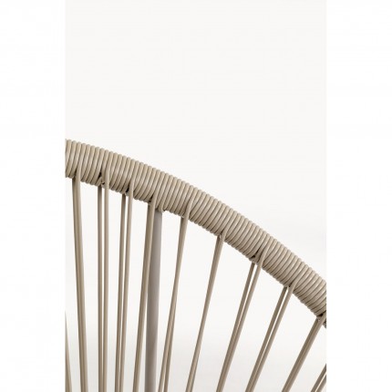 Outdoor Armchair Acapulco Mono beige Kare Design