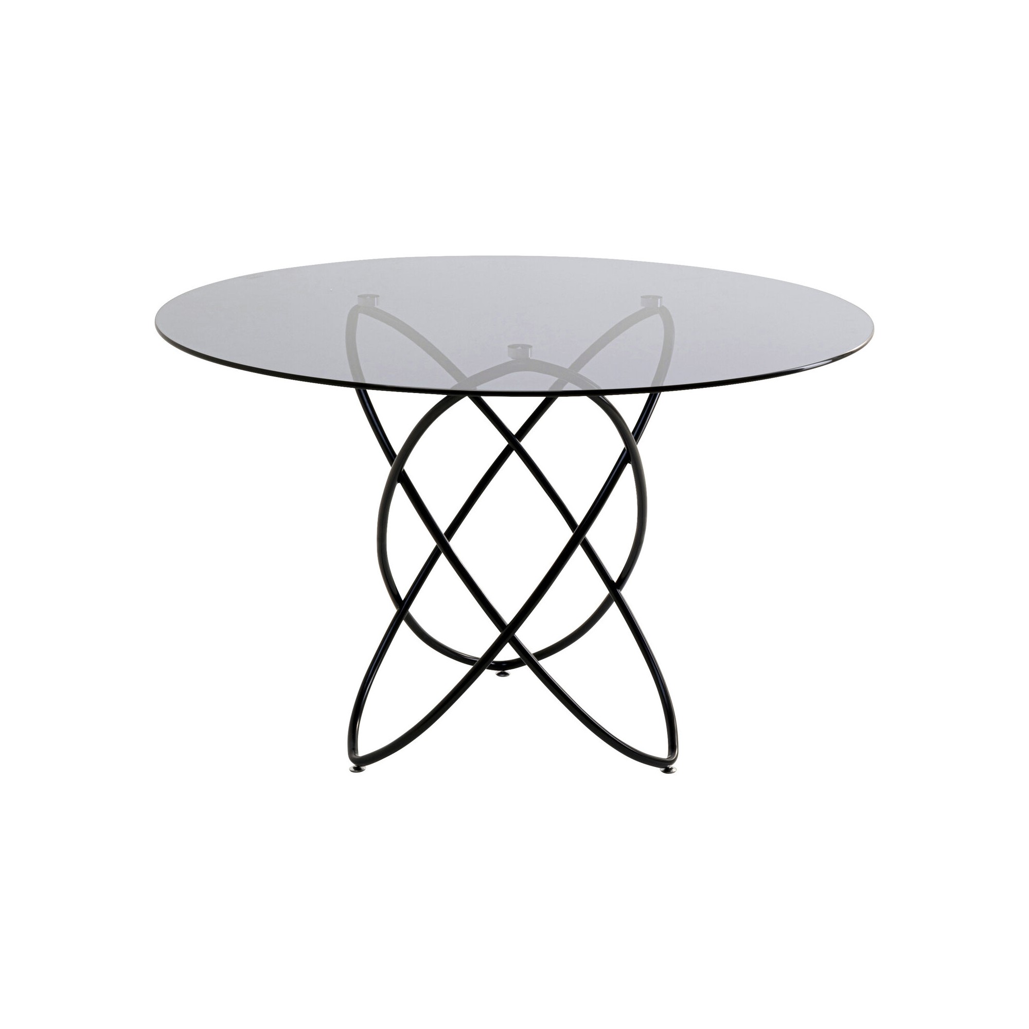 Eettafel Molekular Ø120cm zwart Kare Design
