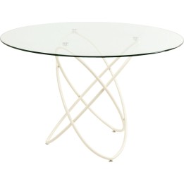 Table Molekular Ø120cm beige Kare Design