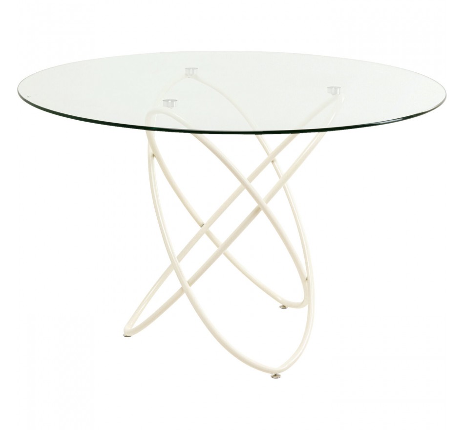 Table Molekular 120cm beige Kare Design