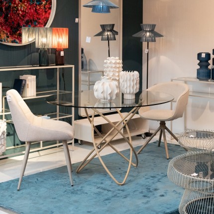 Vase Viento 39cm blanc Kare Design