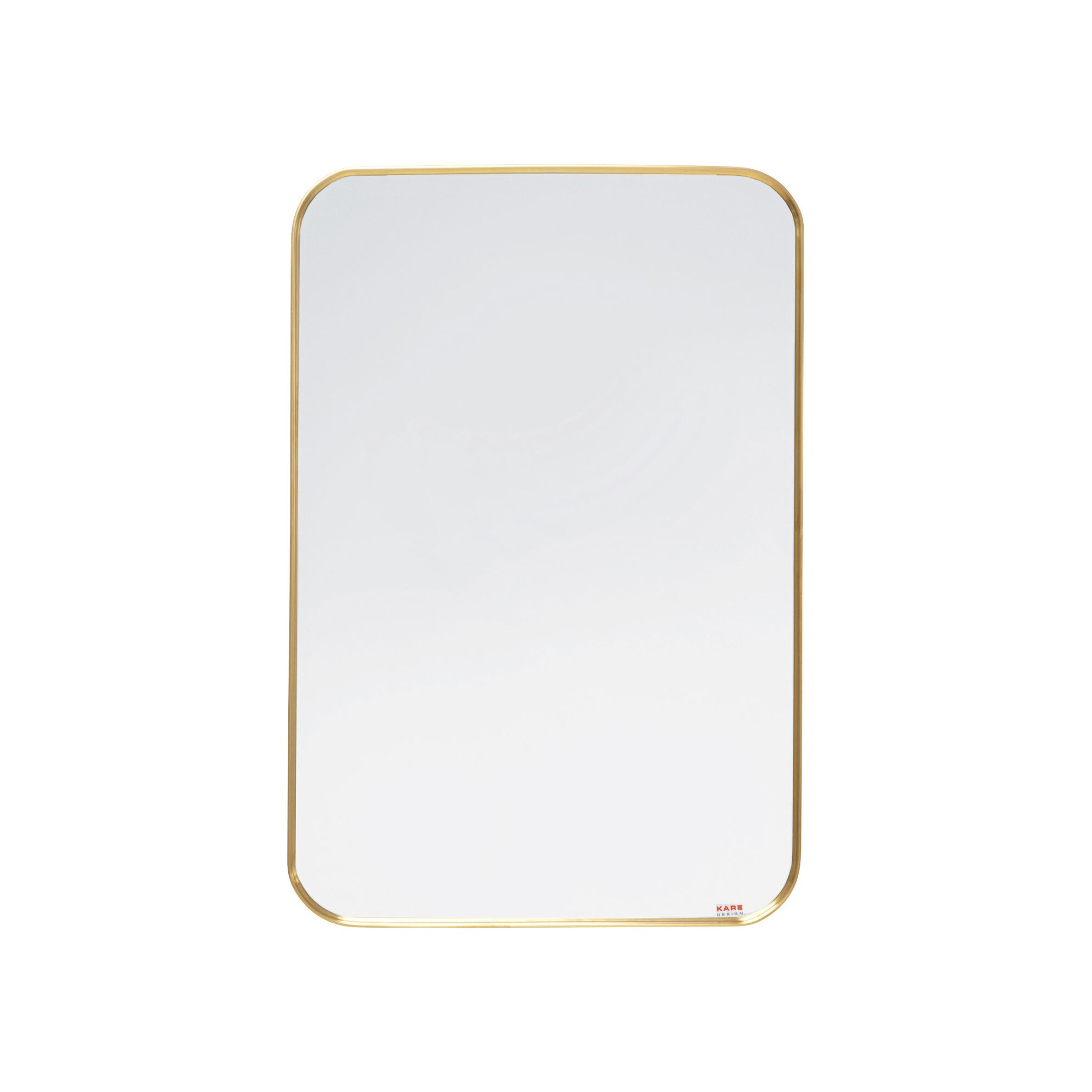 Spiegel Simply 90x60cm messing Kare Design