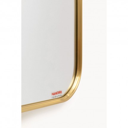 Wall Mirror Simply 90x60cm brass Kare Design