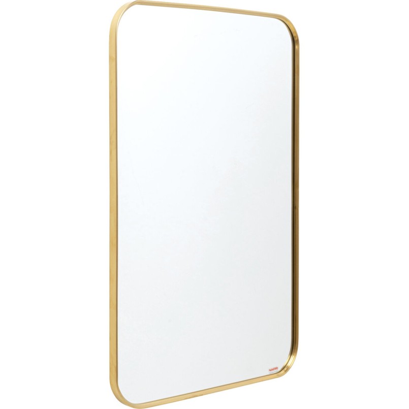 Miroir rectangulaire en laiton - Simply - Kare Design