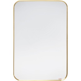 Wall Mirror Simply 120x80cm brass Kare Design