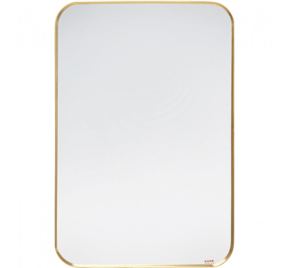 Miroir Simply 120x80cm laiton Kare Design