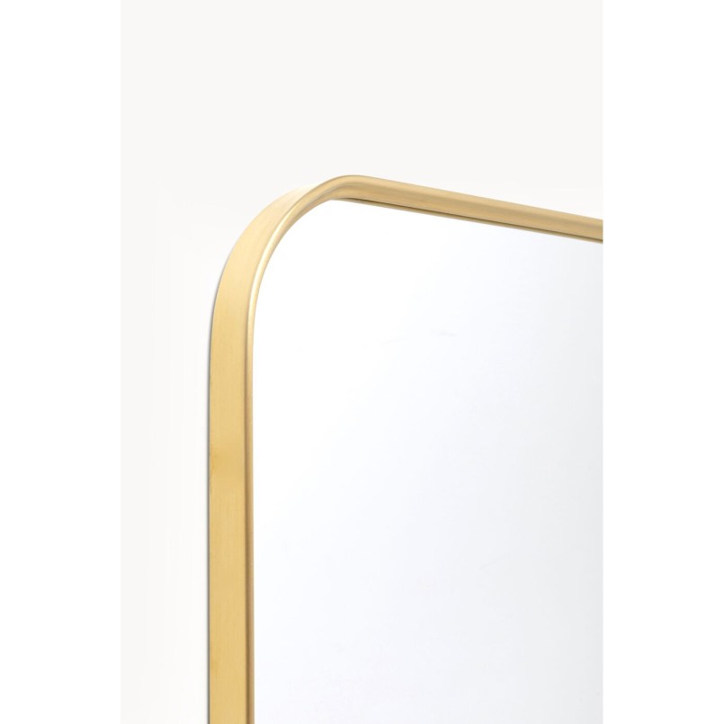Miroir rectangle en laiton - Simply - Kare Design