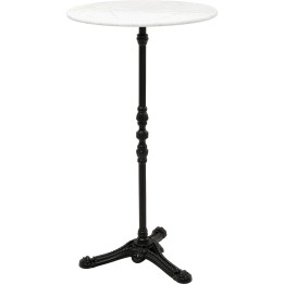 Table de bar en marbre blanc - Bistrot - Kare Design