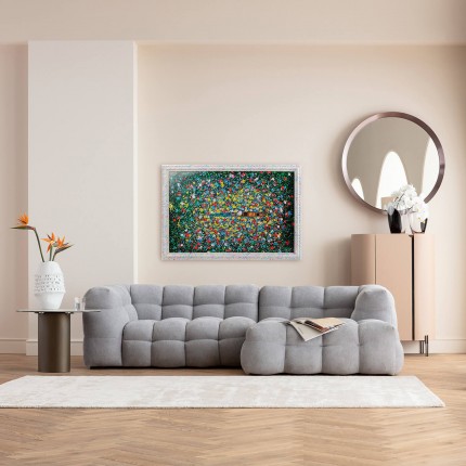 Framed Picture floating flower market 150x100cm Kare Design