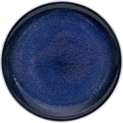 Plate Partito blue Ø22cm (6/set) Kare Design