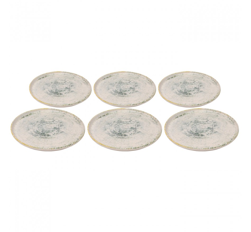 Plate Pippa Ø21cm (6/set) Kare Design