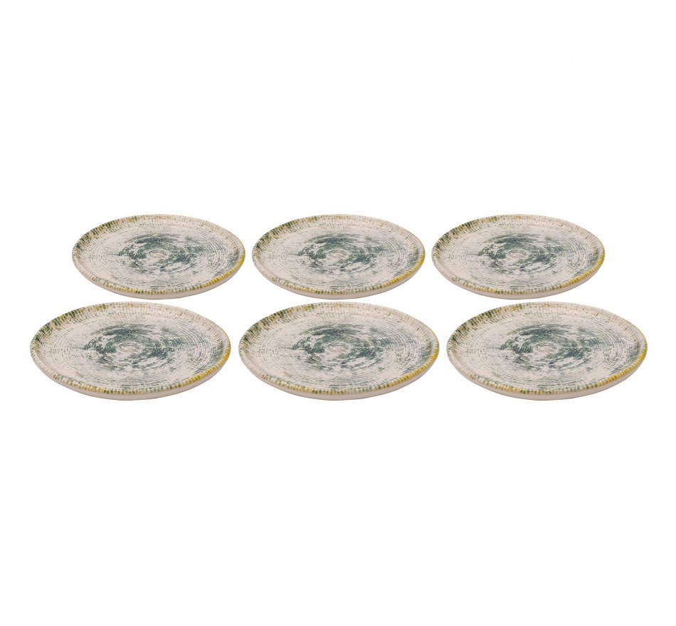 Assiettes Pippa 14cm set de 6 Kare Design