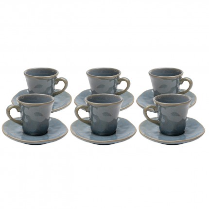 Espresso Cup Organic blue (6/set) Kare Design