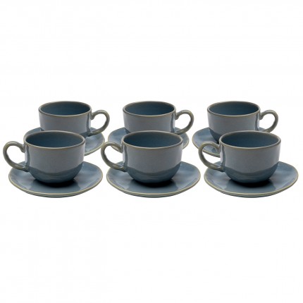 Coffee Cup Organic blue (6/set) Kare Design