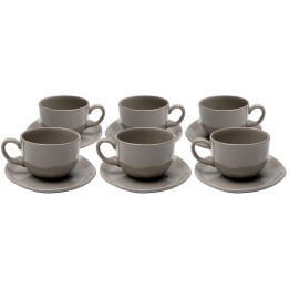 Coffee Cup Organic taupe (6/set) Kare Design