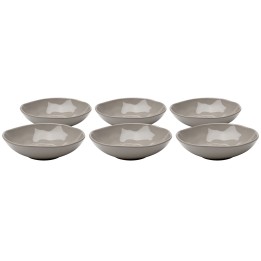 Assiettes creuses en faïence taupe - Organic - Kare Design