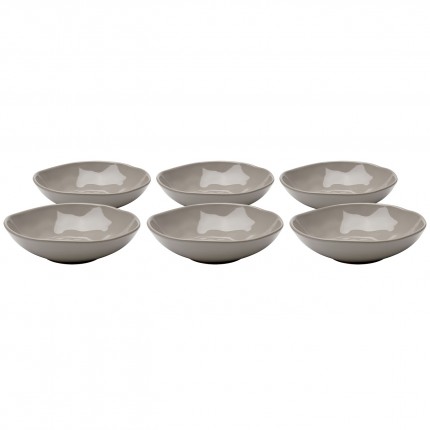 Soepborden Organic Ø22cm taupe (6/Set) Kare Design