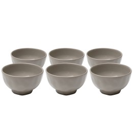 Kommen Organic Ø15cm taupe (6/set) Kare Design