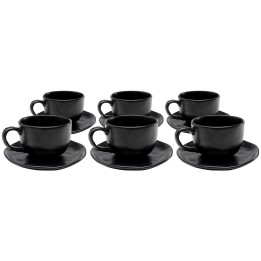 Tasses à café en faïence noire - Organic - Kare Design