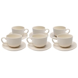 Koffiekoppen Organic creme (6/set) Kare Design