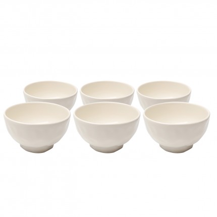 Kommen Organic Ø15cm creme (6/set) Kare Design