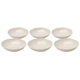 Assiettes creuses en faïence crème - Organic - Kare Design