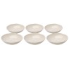 Soepborden Organic Ø22cm creme (6/Set) Kare Design