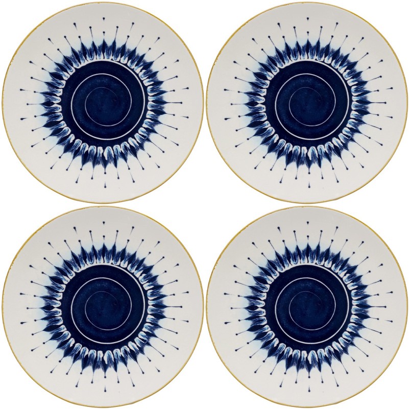 Plate Dalia Ø21cm (4/set) Kare Design