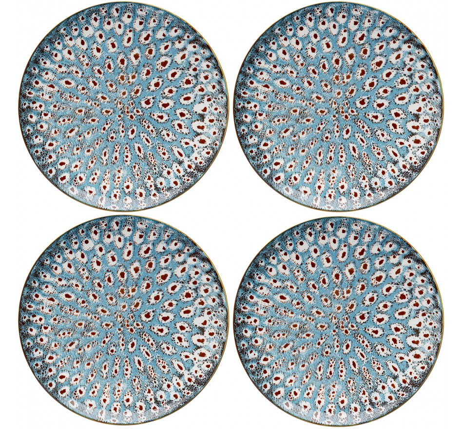 Plate Gioia Ø27cm (4/set) Kare Design