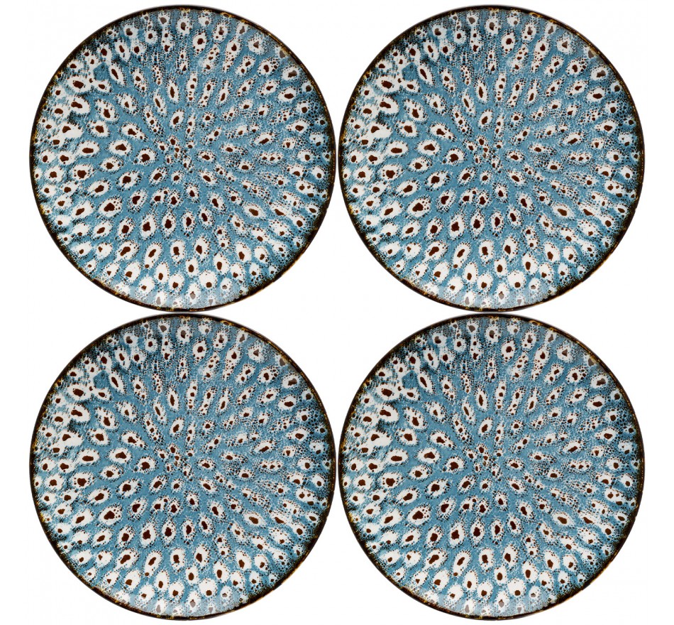 Plate Gioia Ø21cm (4/set) Kare Design