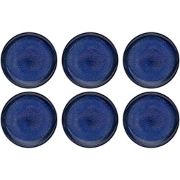 Borden Partito blauw Ø20cm (6/set) Kare Design