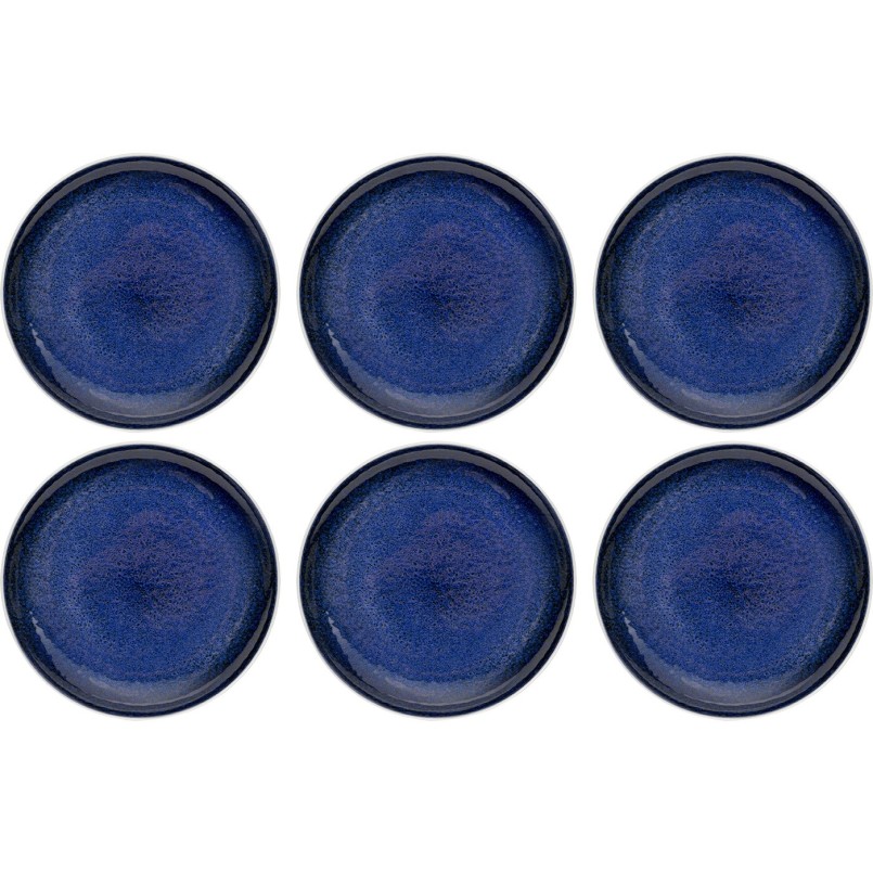 Assiettes à dessert bleues - Partito - Kare Design