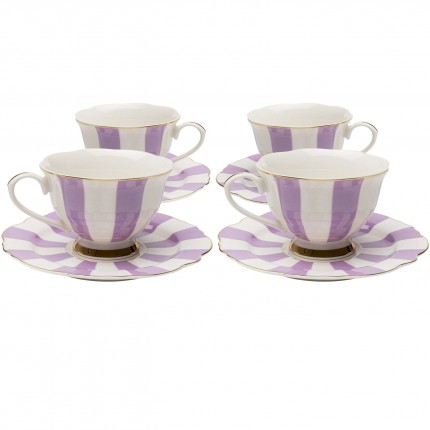 Coffee Cup Harlequin purple (4/set) Kare Design