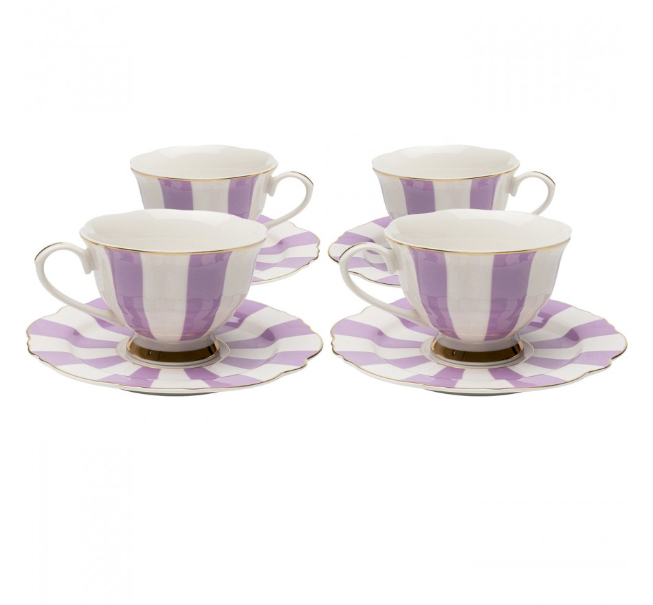 Coffee Cup Harlequin purple (4/set) Kare Design