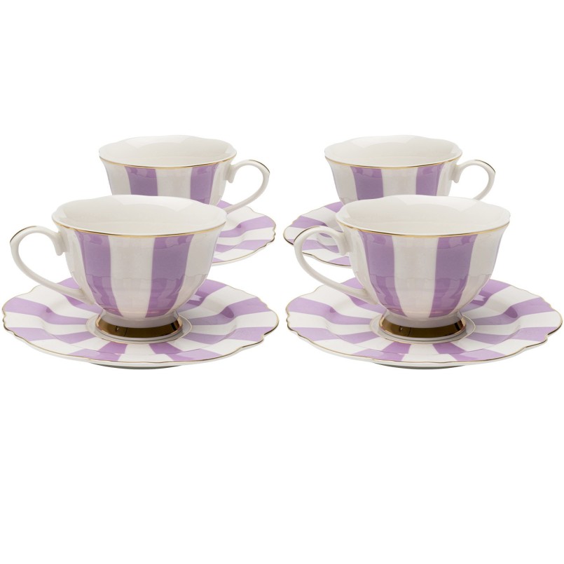 Coffee Cup Harlequin purple (4/set) Kare Design