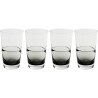 Waterglazen Mimi grijs (4/set) Kare Design