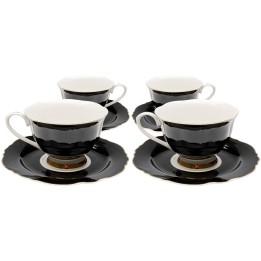 Coffee Cup Harlequin black (4/set) Kare Design