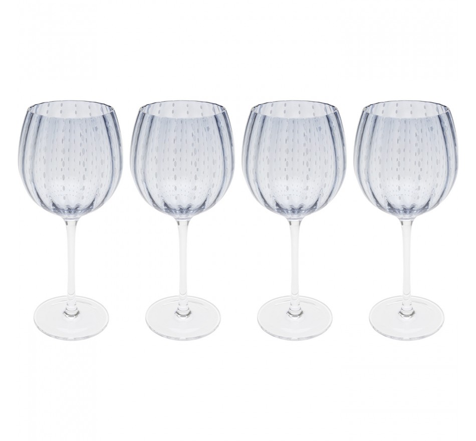 Verres à vin Clue set de 4 Kare Design