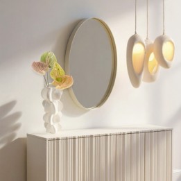 Vaas Viento 35cm wit Kare Design