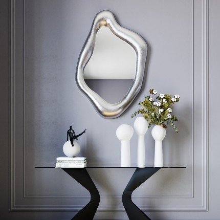Miroir Hologram 117x68cm argenté Kare Design