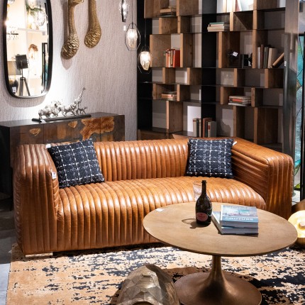 Sofa Malibu 3-Seater leather Kare Design