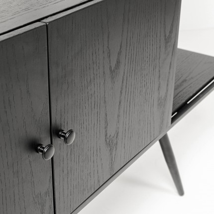 Shelf Cosy Sixties black 183x180cm Kare Design