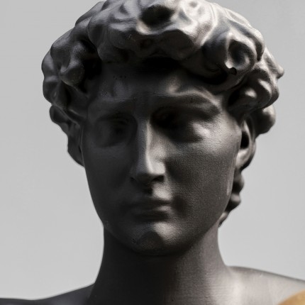 Woonaccessoires boxer 40cm zwart Kare Design