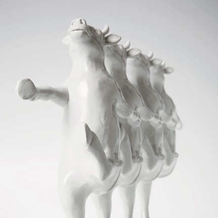 Deco dancing cows white Kare Design