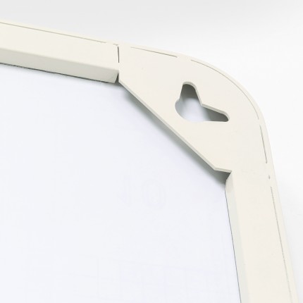 Wall Mirror Curve rectangular 200x70cm beige Kare Design