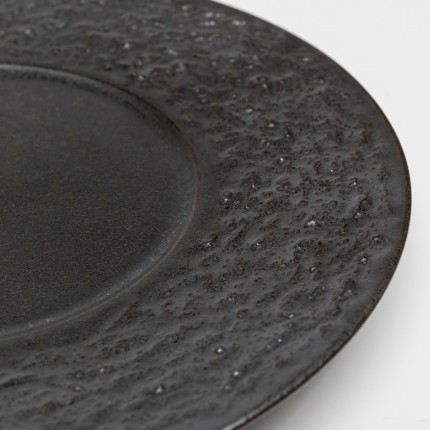 Plate Cosmos black Ø21cm (4/set) Kare Design
