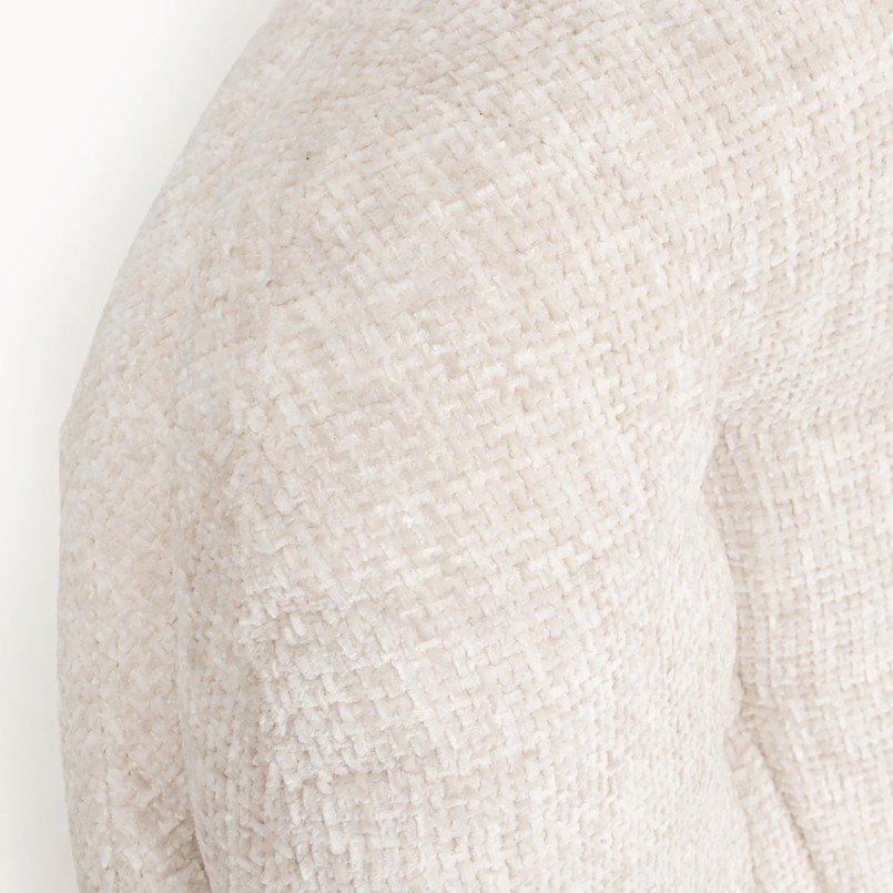 Fauteuil pivotant beige - Cosy - Kare Design