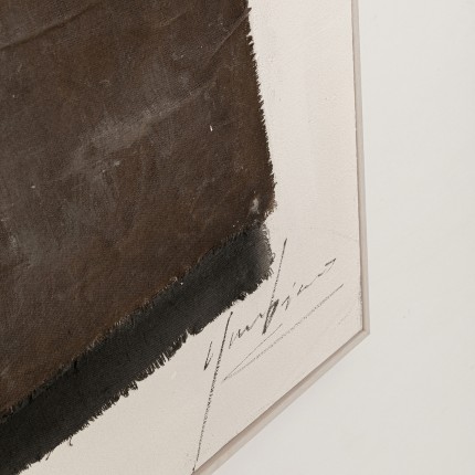 Schilderij Lontano 90x120cm beige Kare Design