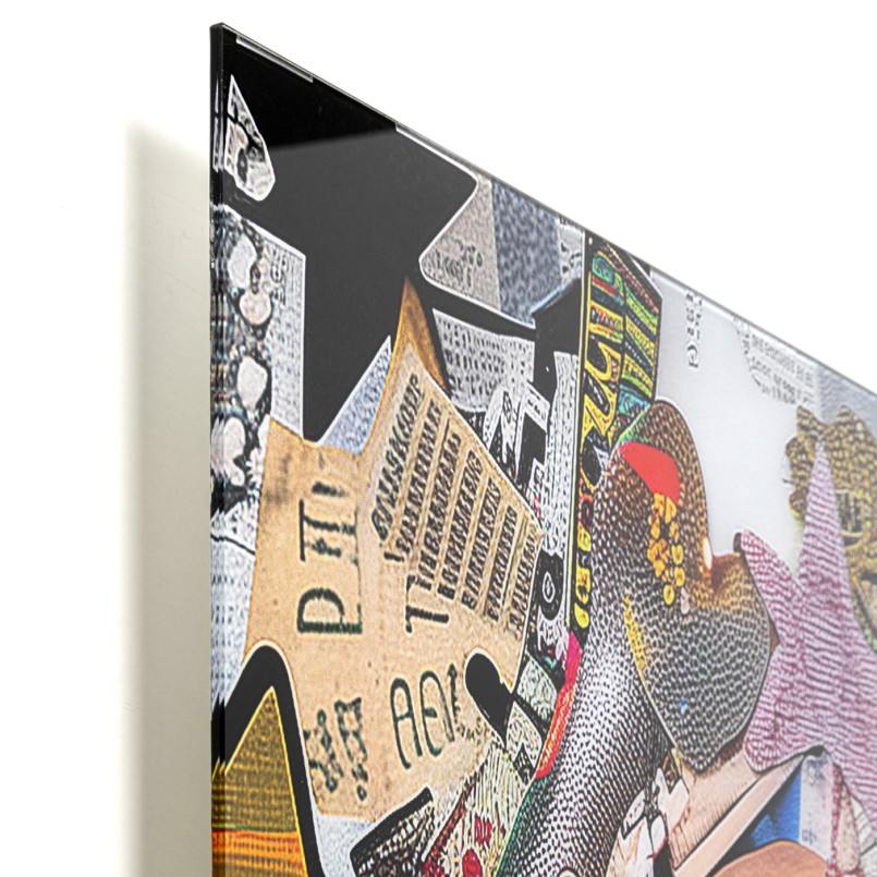 Tableau en verre femme artistique de face - Kare Design
