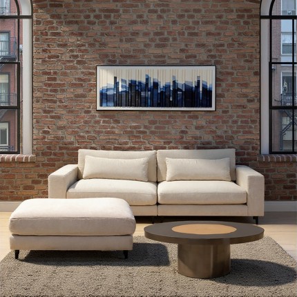 Tableau 3D Shadow Skyline bleu 160x60cm Kare Design